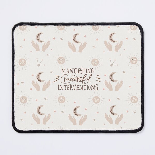 Item preview, Manifesting Behavior Analyst Seamless Print designed and sold by abawizard.