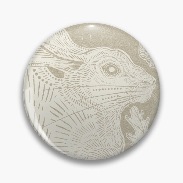 Item preview, Ivory Rabbit on Linen  designed and sold by Silver Steer Design.