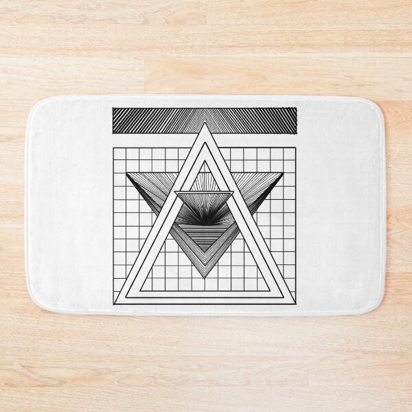 Item preview, Harmony of triangles and lines designed and sold by AdamCeko.