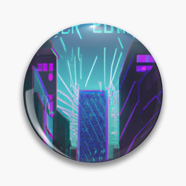 Item preview, Cyberpunk Noir Neo Tokyo Futurescape designed and sold by RTAH.