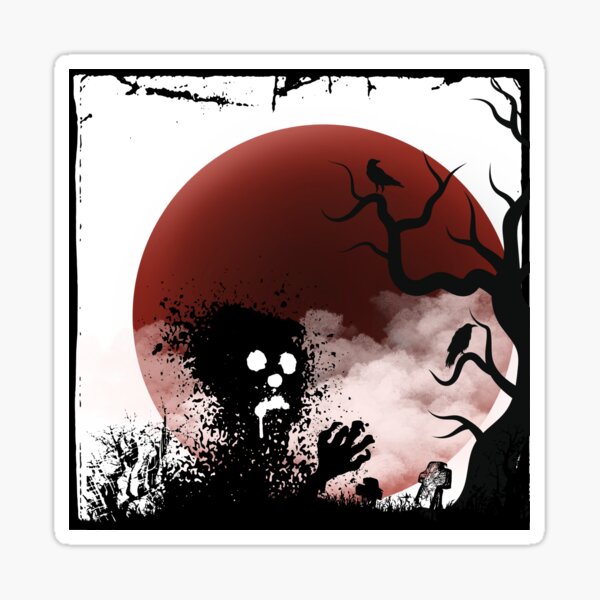 Item preview, Creepy cemetery  designed and sold by courtney petersen.