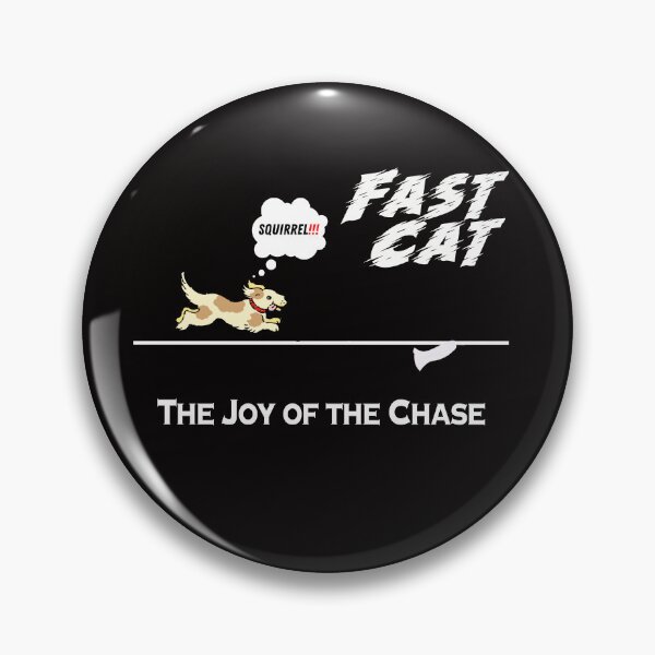 Item preview, Funny Fast Cat - dog sport - Squirrel - the joy of the chase designed and sold by Just4doglovers.