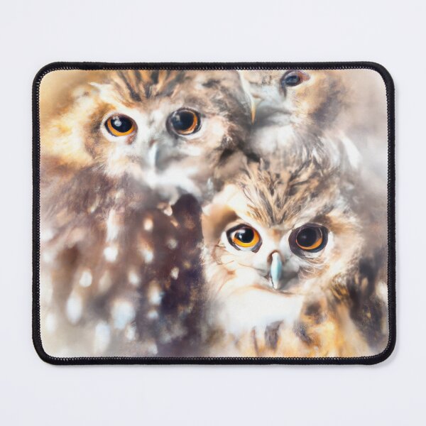 Item preview, Owls Huddled together | Owl Watercolor Print | Owl Illustration | Owl Print | Home Wall Decor | Wall Art designed and sold by phillipbooth.