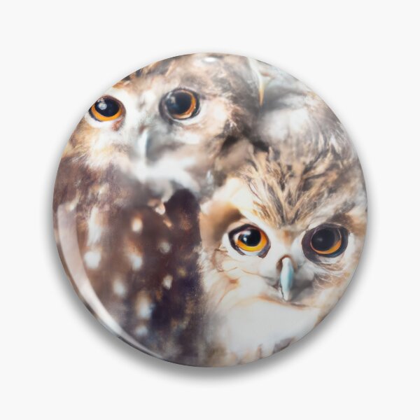 Item preview, Owls Huddled together | Owl Watercolor Print | Owl Illustration | Owl Print | Home Wall Decor | Wall Art designed and sold by phillipbooth.
