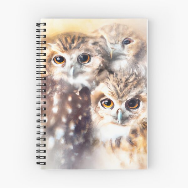 Item preview, Owls Huddled together | Owl Watercolor Print | Owl Illustration | Owl Print | Home Wall Decor | Wall Art designed and sold by phillipbooth.