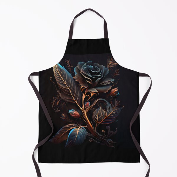 Item preview, Flaming Blue Rose designed and sold by PipikaArt.