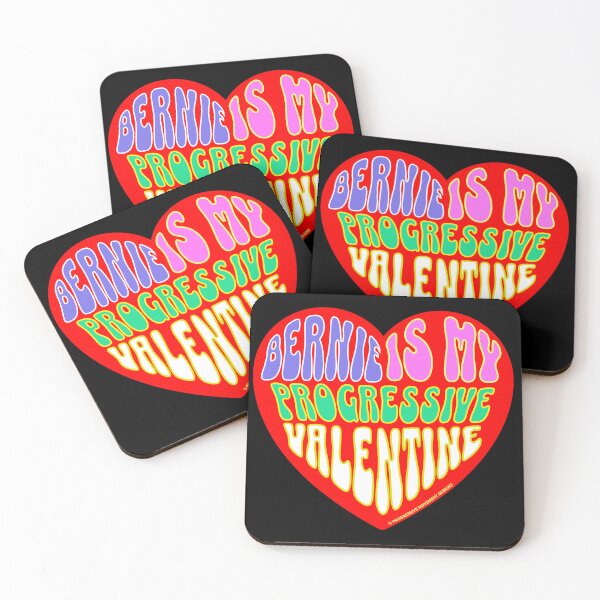 Item preview, PMD00312 Progressive Movement Designs Valentine heart funny Valentines v12 for progressives Bernie Sanders supporters designed and sold by ProgressiveLeft.