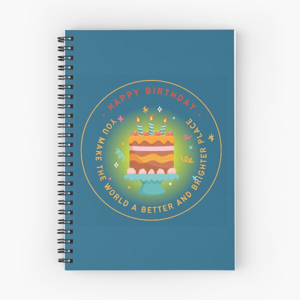 Item preview, Bright and Cheerful Birthday Greetings - You make the world a better and brighter place. Happy birthday! designed and sold by aywchen.
