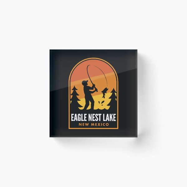 Item preview, Eagle Nest Lake New Mexico Fishing designed and sold by HalpinDesign.