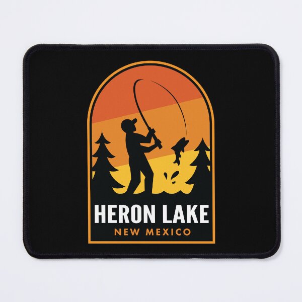 Item preview, Heron Lake New Mexico Fishing designed and sold by HalpinDesign.