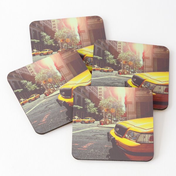 Item preview, Yellow cabs in New York city. designed and sold by claireseyeview.