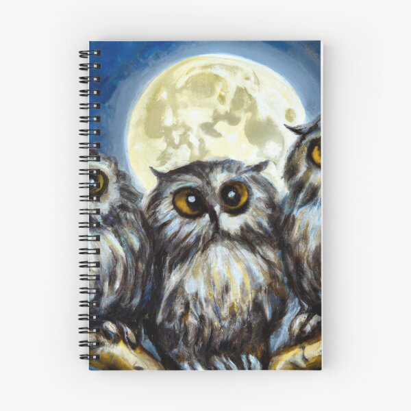Item preview, Owls Hanging Out Together | Owl Watercolor Print | Owl Illustration | Owl Print | Home Wall Decor | Wall Art designed and sold by phillipbooth.