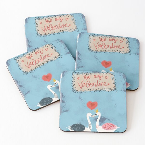 Item preview, Swan Love blue designed and sold by CUSCUPIRETA .