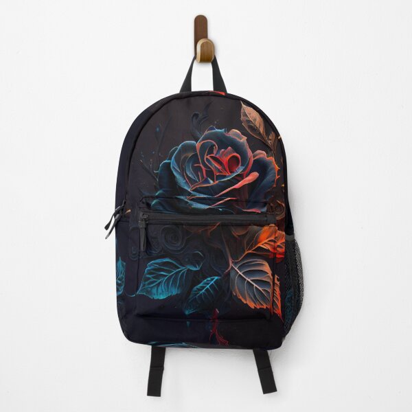 Item preview, Flaming Blue Rose designed and sold by PipikaArt.