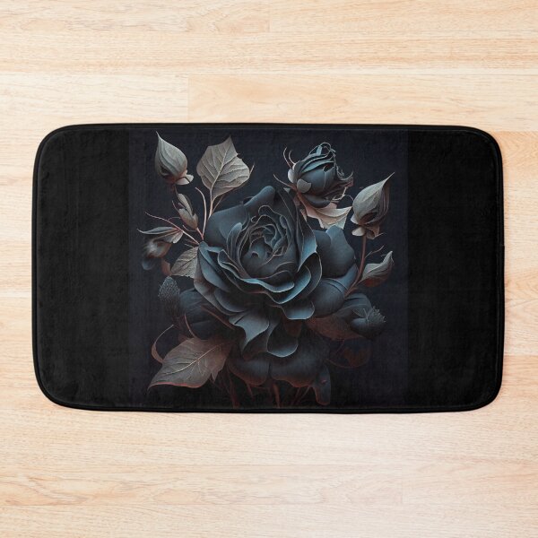 Item preview, Flaming Blue Rose designed and sold by PipikaArt.