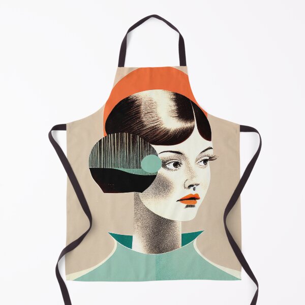 Item preview, Futuristica Diva nº 09 - woman portrait illustration designed and sold by Futuristicas.
