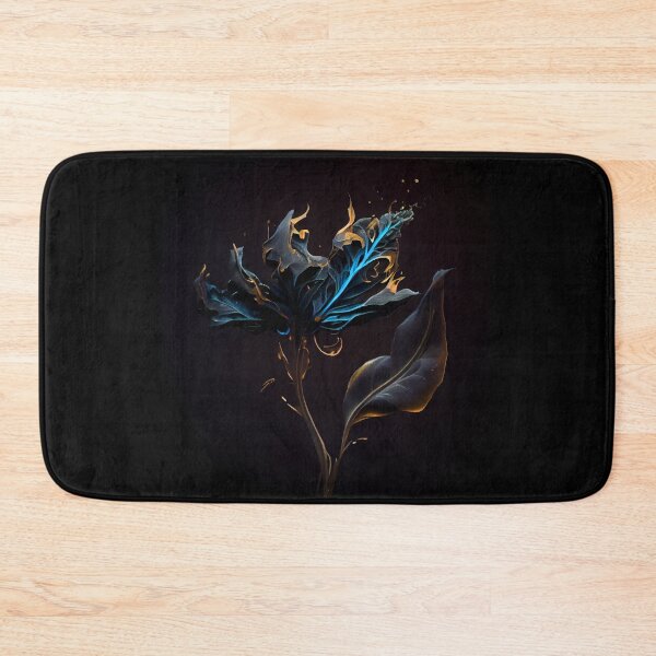 Item preview, Flaming Blue Rose designed and sold by PipikaArt.