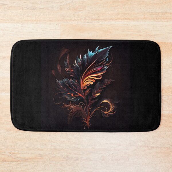 Item preview, Flaming Blue Rose designed and sold by PipikaArt.
