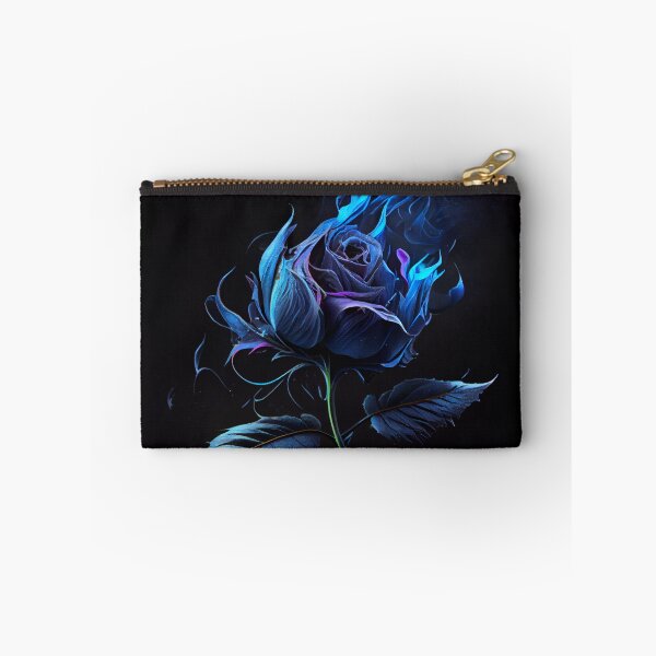 Item preview, Flaming Blue Rose designed and sold by PipikaArt.