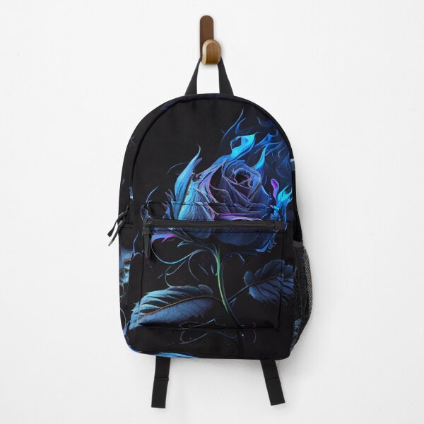 Item preview, Flaming Blue Rose designed and sold by PipikaArt.