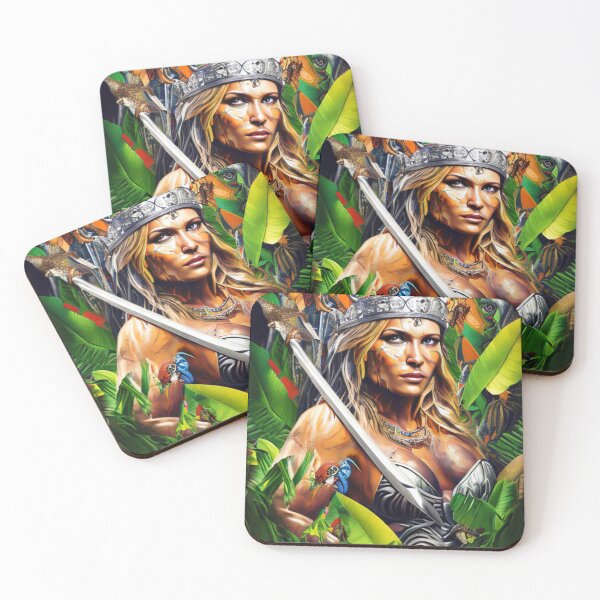 Item preview, The Jungle's Crowned Queen - Wild Beauty - The Jungle Queen designed and sold by WBP Mart.