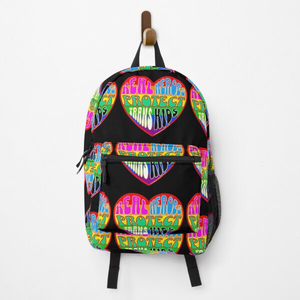 Item preview, PMD00313 Progressive Movement Designs Valentine heart v13 Valentines protect defend trans kids anti bullying for LGBTQ progressives or lesbians or straight ally designed and sold by ProgressiveLeft.