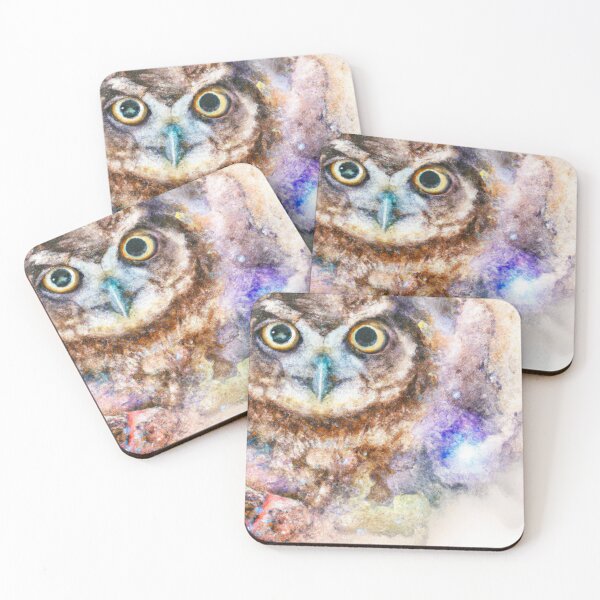 Item preview, Owl in the night sky | Owl Watercolor Print | Owl Illustration | Owl Print | Home Wall Decor | Wall Art designed and sold by phillipbooth.
