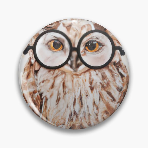 Item preview, Owl With Glasses | Owl Watercolor Print | Owl Illustration | Owl Print | Home Wall Decor | Wall Art designed and sold by phillipbooth.