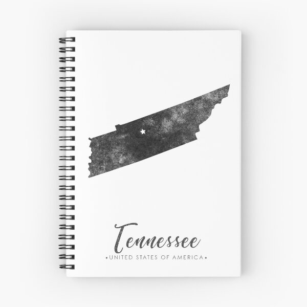 Item preview, Tennessee State Map Art - Grunge Silhouette designed and sold by Studio Grafiikka.