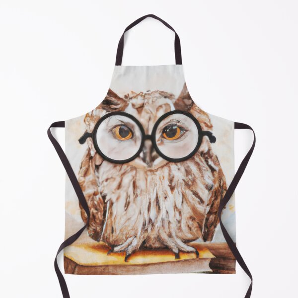 Item preview, Owl With Glasses | Owl Watercolor Print | Owl Illustration | Owl Print | Home Wall Decor | Wall Art designed and sold by phillipbooth.