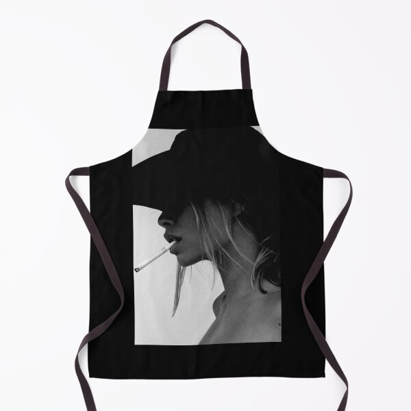 Item preview, Smoking Hot... black and white photography woman smoking fashion designed and sold by HoneymoonHotel.