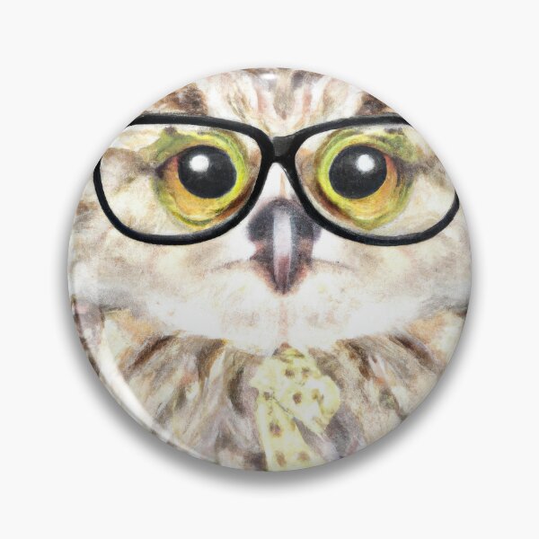 Item preview, Owl With Glasses | Owl Watercolor Print | Owl Illustration | Owl Print | Home Wall Decor | Wall Art designed and sold by phillipbooth.