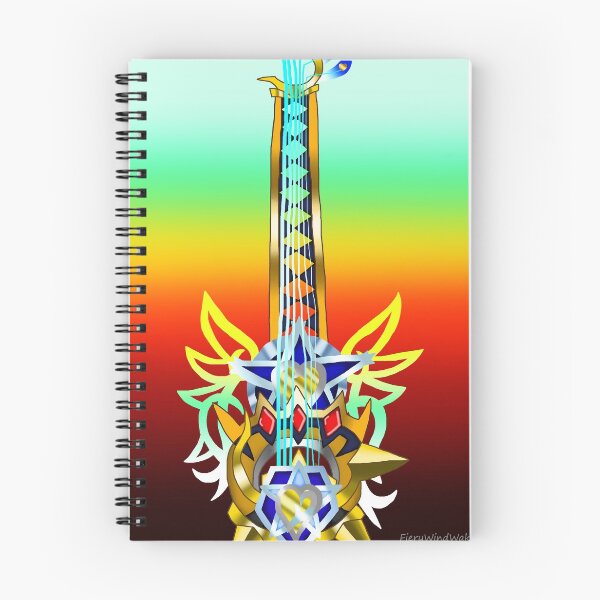 Item preview, Fusion Keyblade Guitar #68 - Omega Weapon & Ultima Weapon designed and sold by FieryWindWaker.