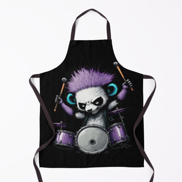 Item preview, Cute Rocking Panda Drum Solo designed and sold by NateFellhauer.