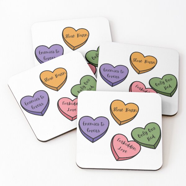 Item preview, Bookish Romance Tropes designed and sold by writeabledreams.