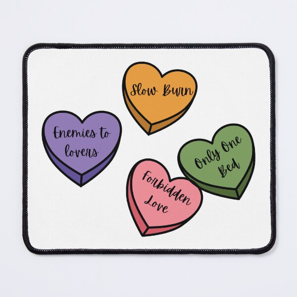 Item preview, Bookish Romance Tropes designed and sold by writeabledreams.