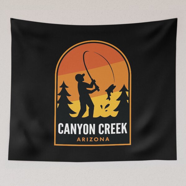 Artikelvorschau, Canyon Creek Arizona Fishing entworfen und verkauft von HalpinDesign.