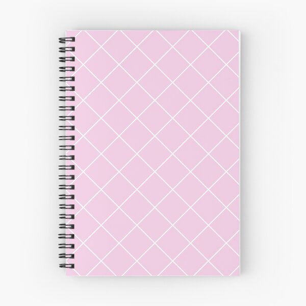 Item preview, sloping grid, white and pastel pink designed and sold by AK-minimalist.