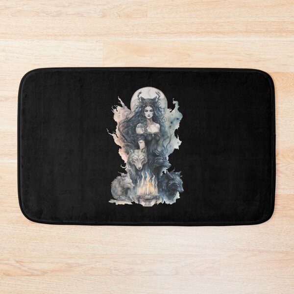 Item preview, Hecate the greek goddess of witchcraft, magic and the moon designed and sold by Fablemyst.
