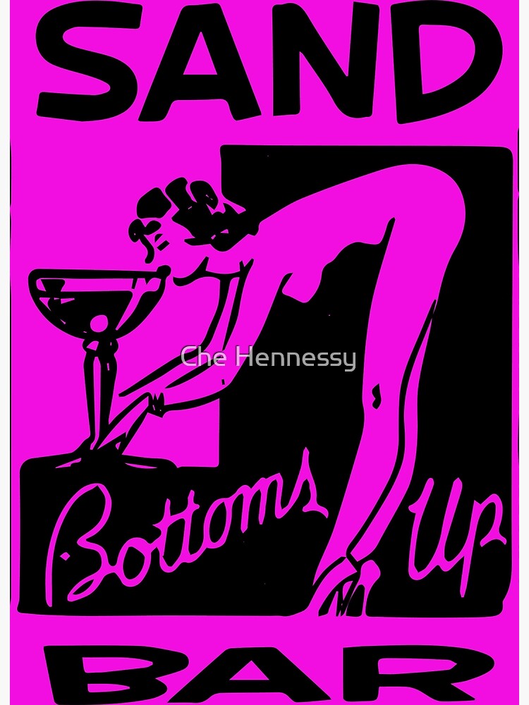 "Bottoms Up" Poster for Sale by HennessyChe Redbubble