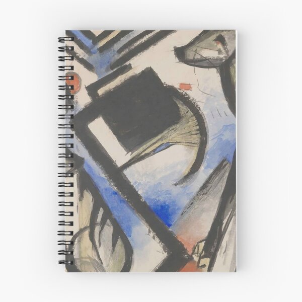 Item preview, Franz Marc Art Prints  Two Wolves  Franz Marc  designed and sold by TeeARTHY.