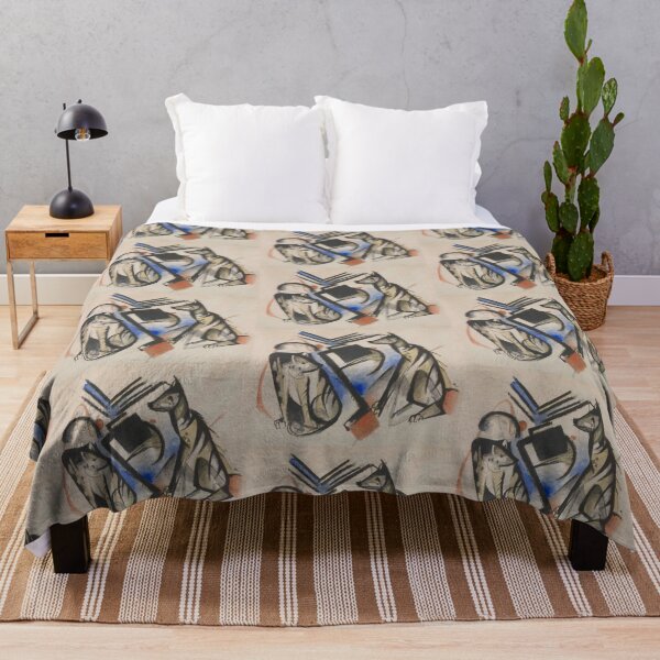 Item preview, Franz Marc Art Prints  Two Wolves  Franz Marc  designed and sold by TeeARTHY.
