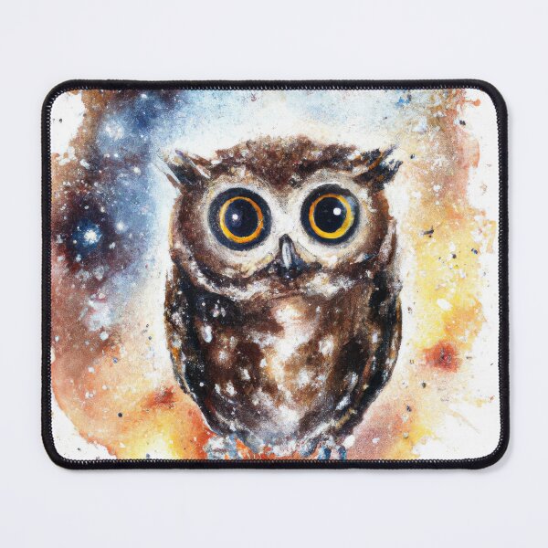 Item preview, Owl With The Night Sky | Owl Watercolor Print | Owl Illustration | Owl Print | Home Wall Decor | Wall Art designed and sold by phillipbooth.