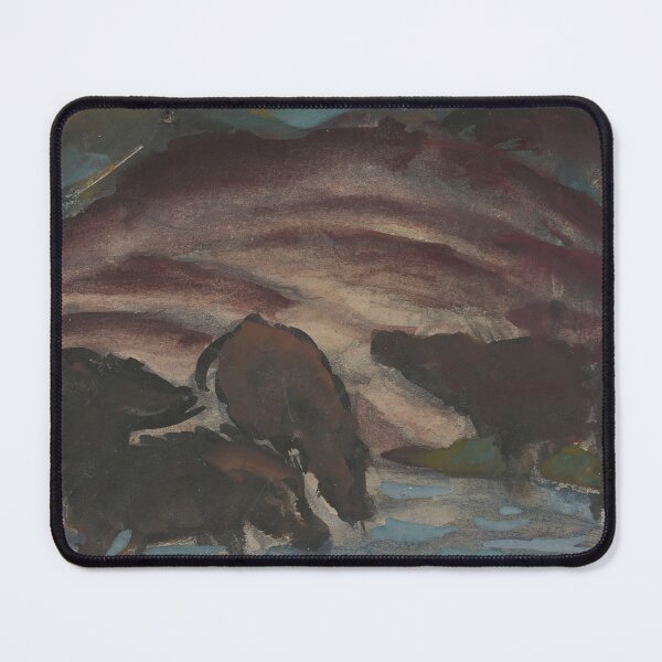 Item preview, Franz Marc Art Prints  Wild Boars in the Water   Franz Marc  designed and sold by TeeARTHY.