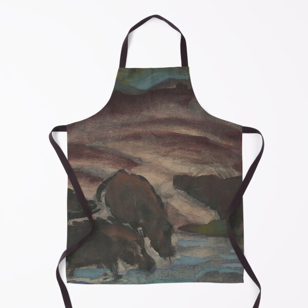 Item preview, Franz Marc Art Prints  Wild Boars in the Water   Franz Marc  designed and sold by TeeARTHY.