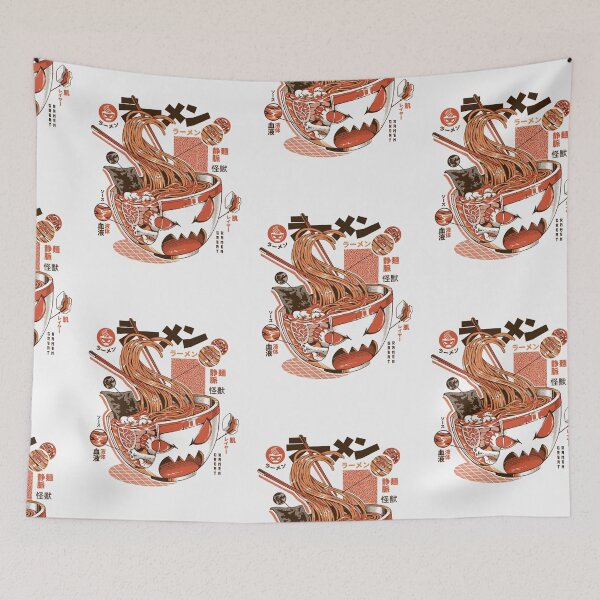 Item preview, Japanese style ramen paintings designed and sold by ⭐The Bullet Man ⭐.