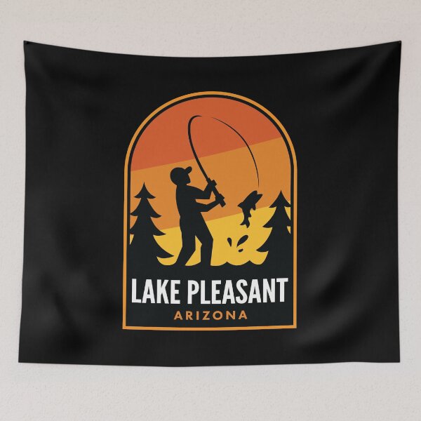 Artikelvorschau, Lake Pleasant Arizona Fishing entworfen und verkauft von HalpinDesign.