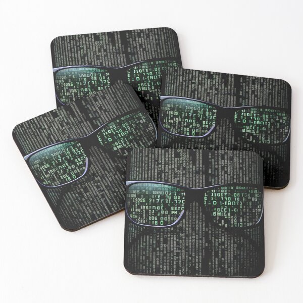 Artikelvorschau, Digital Code Shades - Matrix-Minimalist entworfen und verkauft von mcmtdesigns.