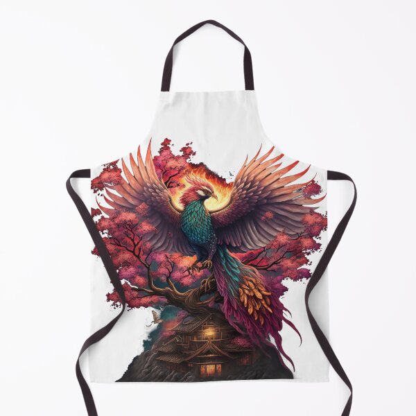 Item preview, Phoenix on Cherry Blossom Tree at Minka designed and sold by NanarodsDesign.