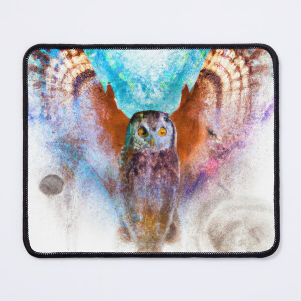Item preview, Owl With The Night Sky | Owl Watercolor Print | Owl Illustration | Owl Print | Home Wall Decor | Wall Art designed and sold by phillipbooth.